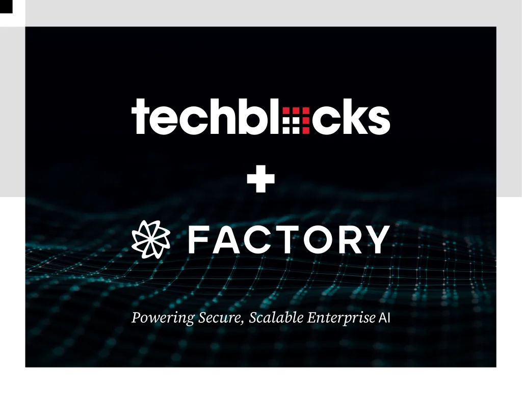 TechBlocks and Factory Partnership